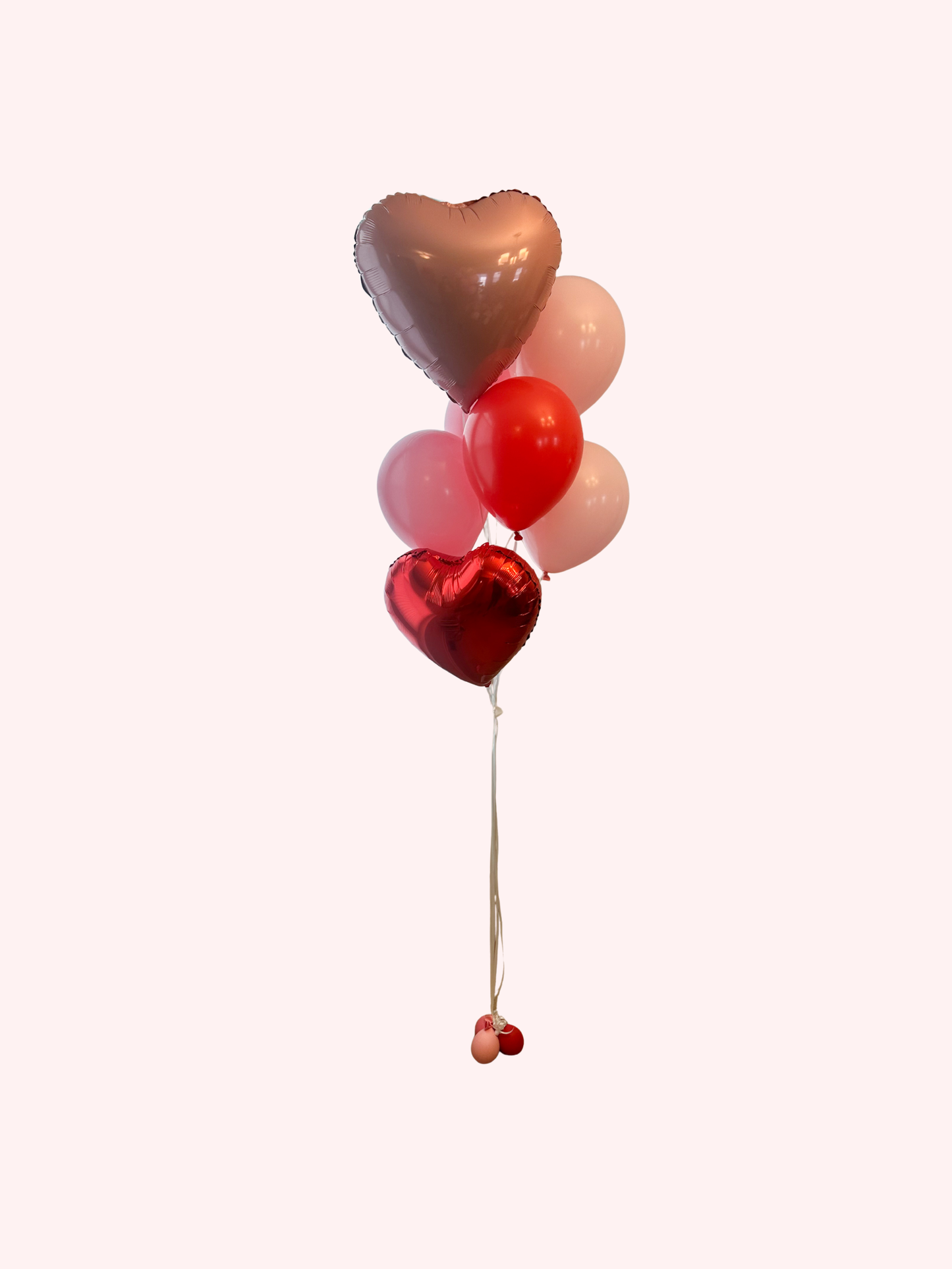 Classic Heart Helium Bouquet